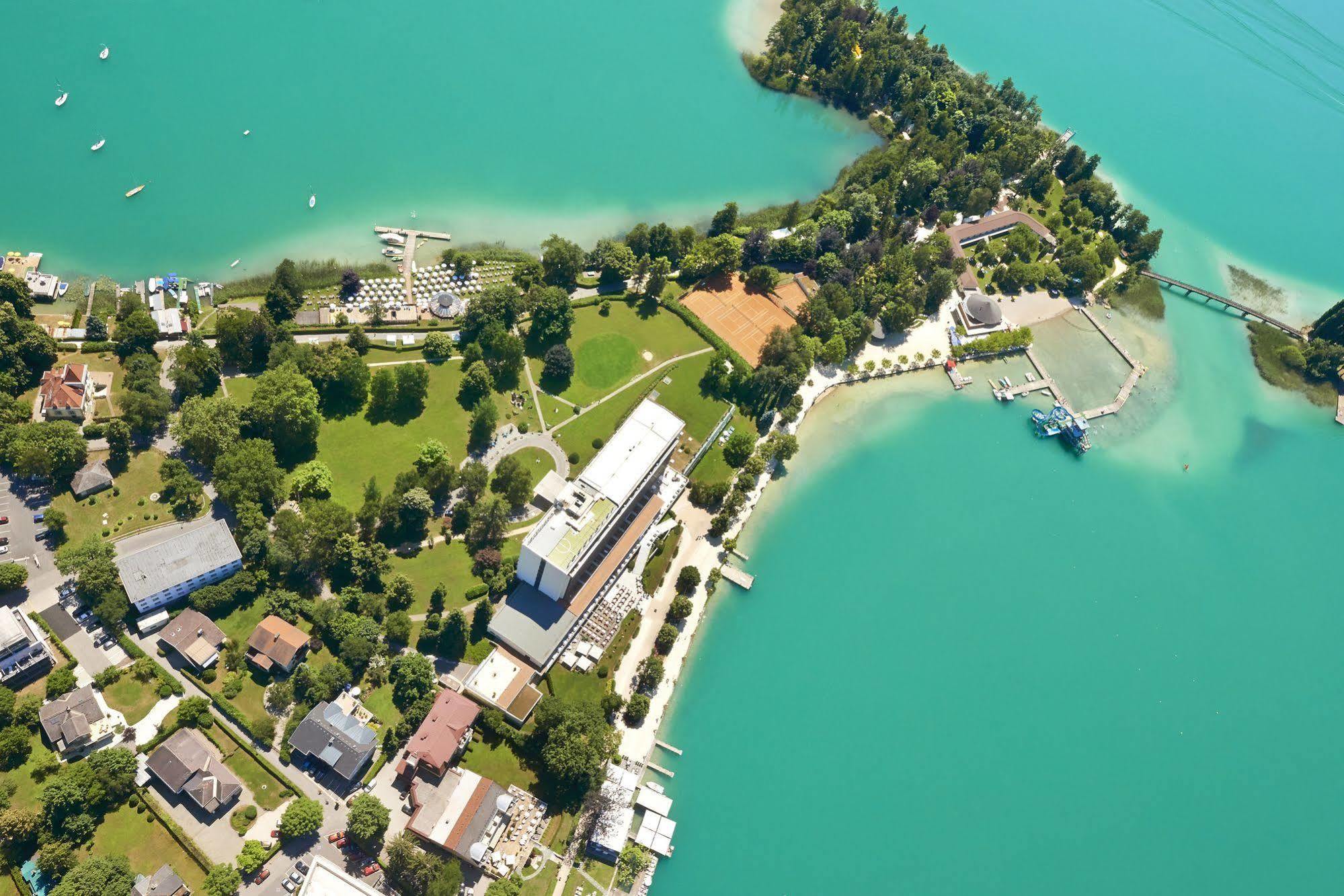 Parkhotel Poertschach - Das Hotelresort Mit Insellage Am Woerthersee Pörtschach am Wörthersee Eksteriør billede